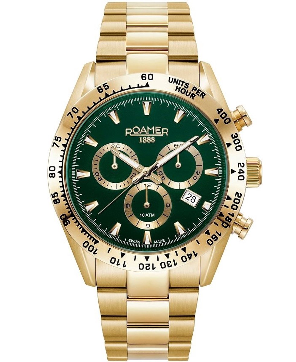 Roamer Monza 100 Chrono 850837-48-75-20 mannen horloge