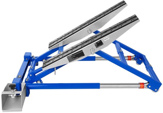 Pont élévateur pour voiture - Pont élévateur d'atelier - Pont élévateur de garage - Pont élévateur mobile - Pont élévateur réglable - Capacité de charge : 1 500 kg - Largeur réglable : 80 à 154 cm