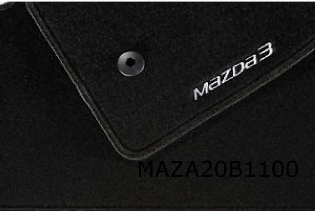 Mazda 3 (10/13-3/19) Mattenset 'standaard' (4x) Origineel! BHR1V0320