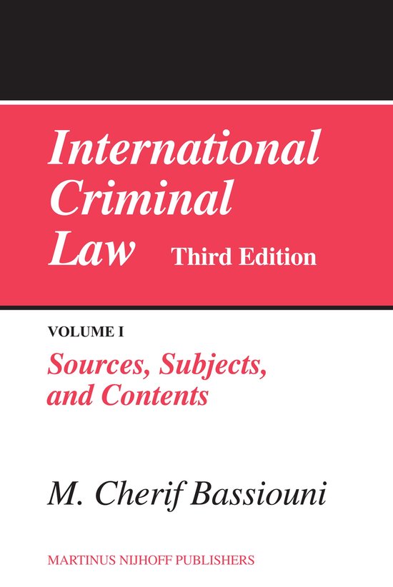 International Criminal Law - cover
