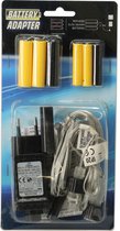 Batterijhouder AA Penlite x 4 (6V) met schakelaar/USB connector