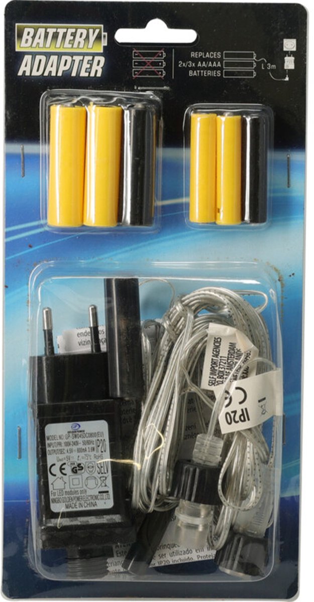Batterij adapterset