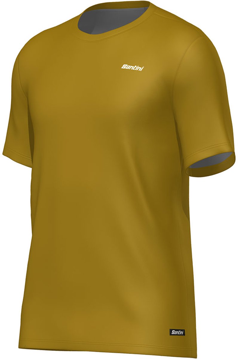 Santini Stream T-shirt Met Korte Mouwen Man Ocher
