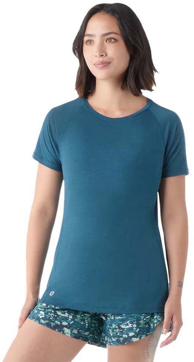 Smartwool Merino Sport 120 T-shirt Met Korte Mouwen Blauw L Vrouw