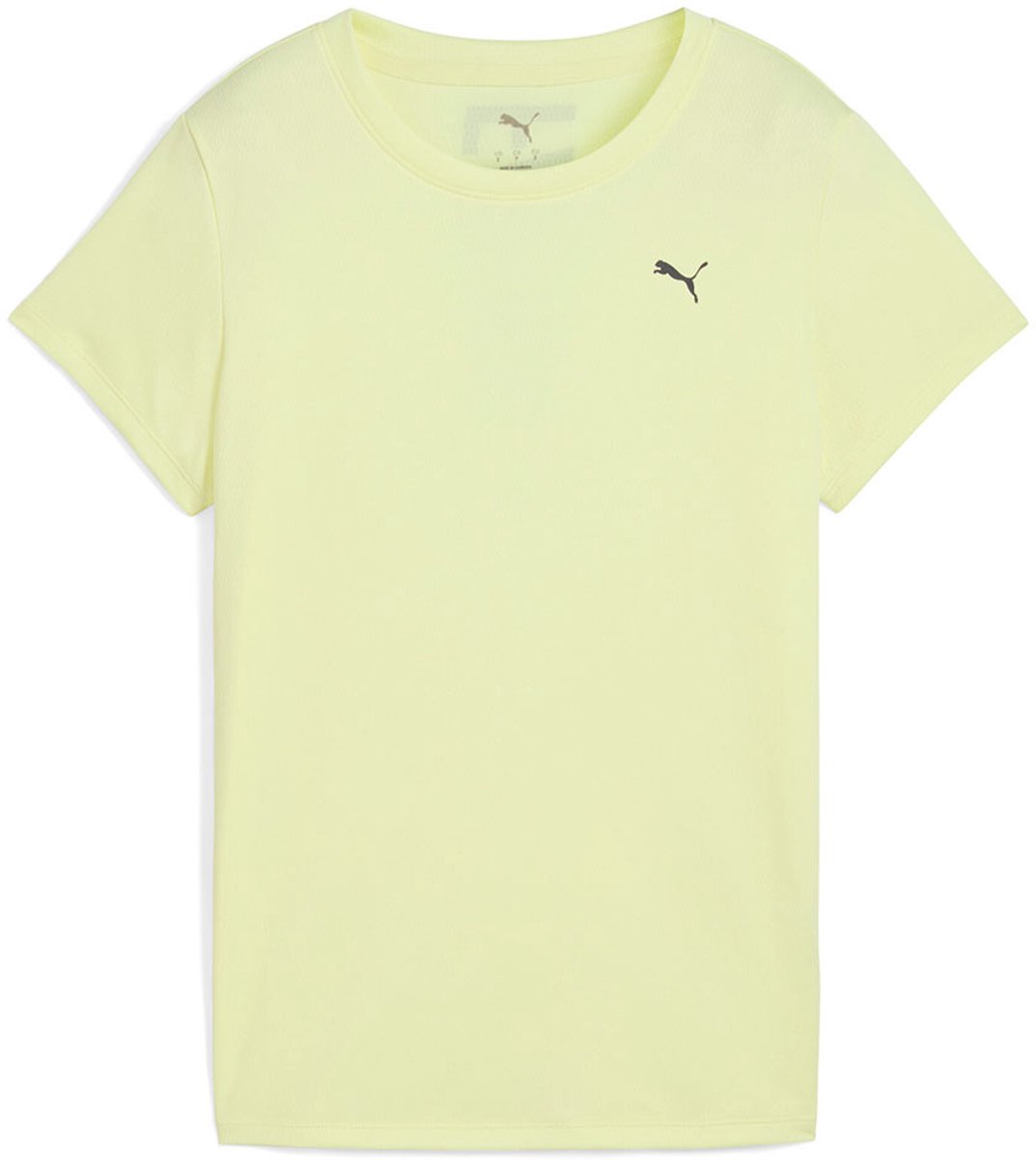 Puma Graphics Run Forever Faster T-shirt Met Korte Mouwen Vrouw Goud