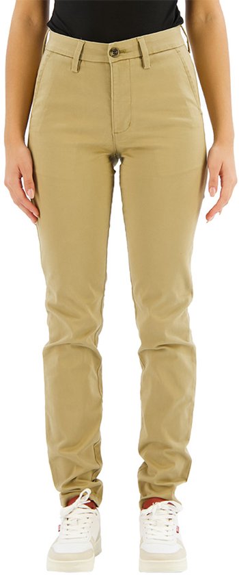 Dockers Weekend Skinny Chino Broek Beige 25 / XL Vrouw