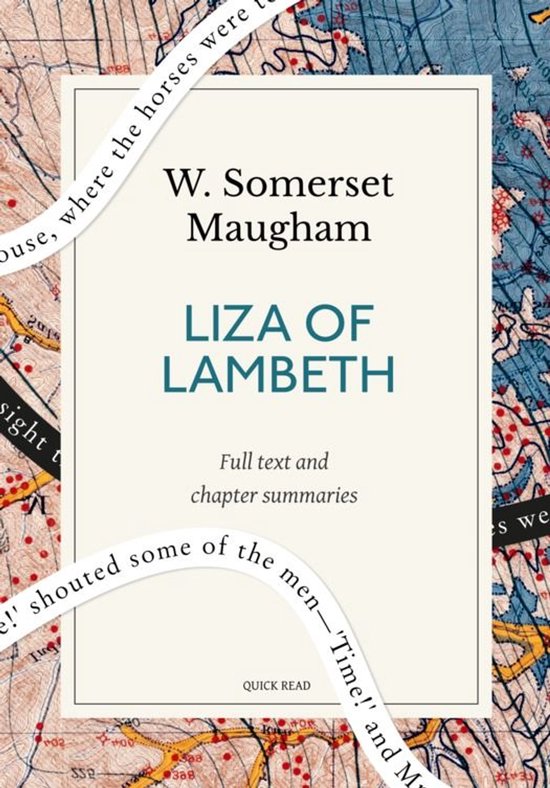 Liza of Lambeth: A Quick Read edition - cover