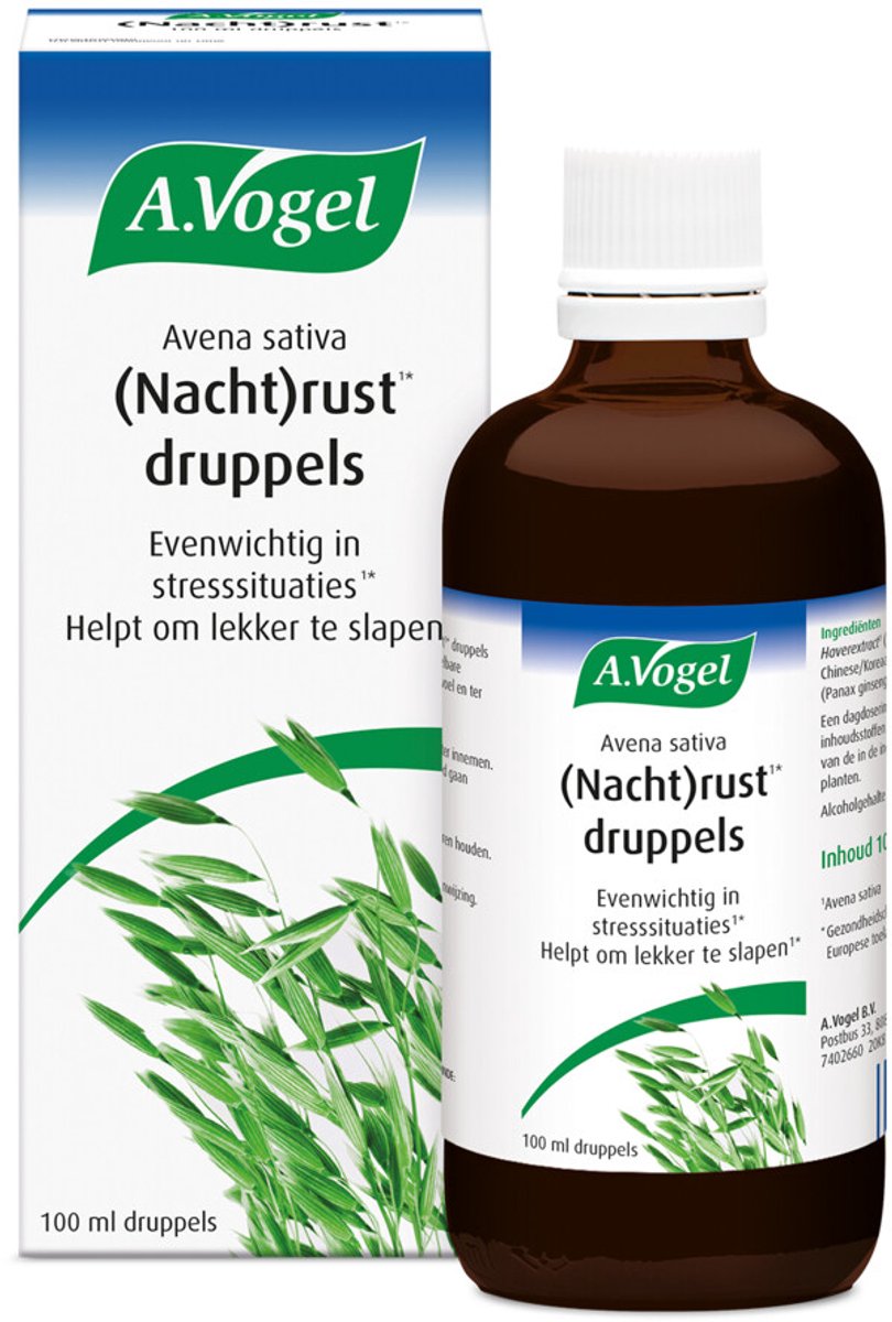 A.Vogel Avena Sativa Complex (Nacht)rust druppels - 2 x 100 ml - Voordeelverpakking