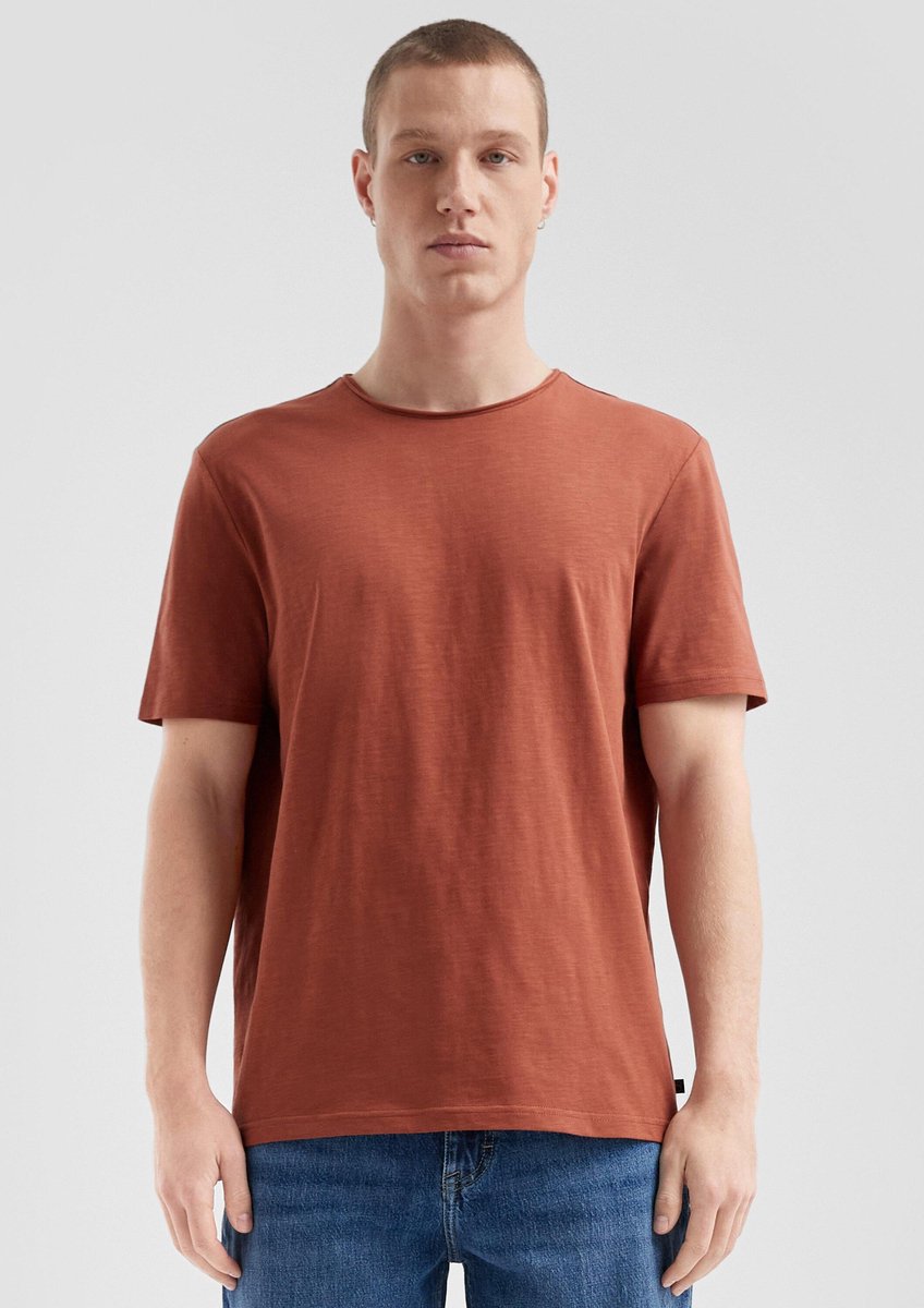 Q/S designed by - Heren t-shirt - Maat L - Mannen - Rood - katoen