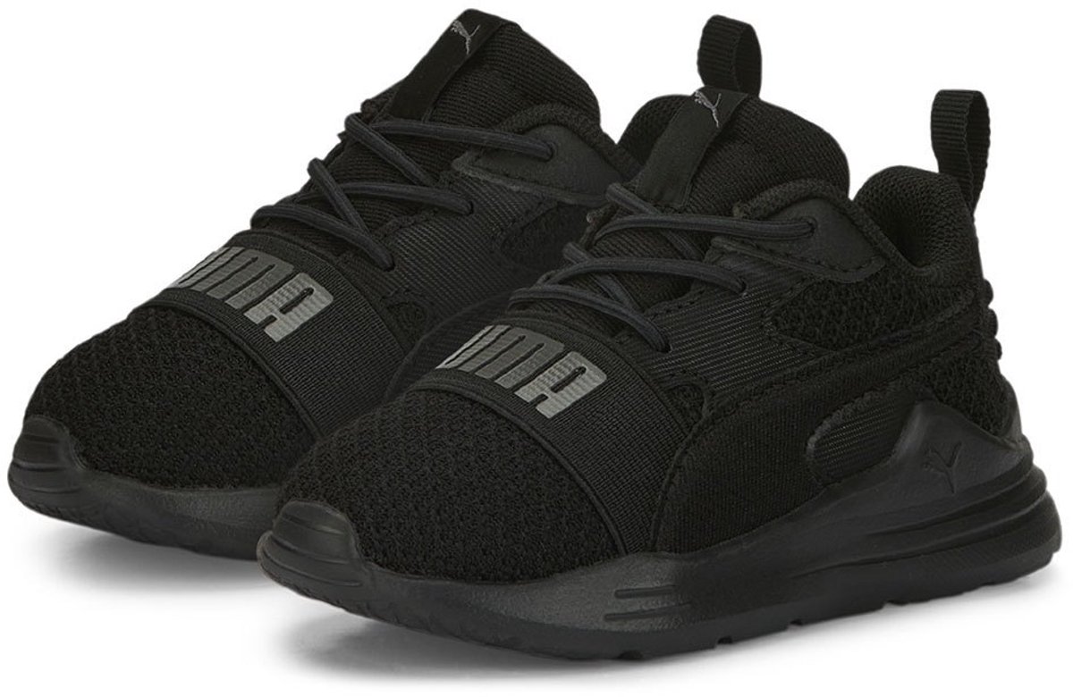 Puma Wired Run Pure Hardloopschoenen Jongens Meisjes Zwart