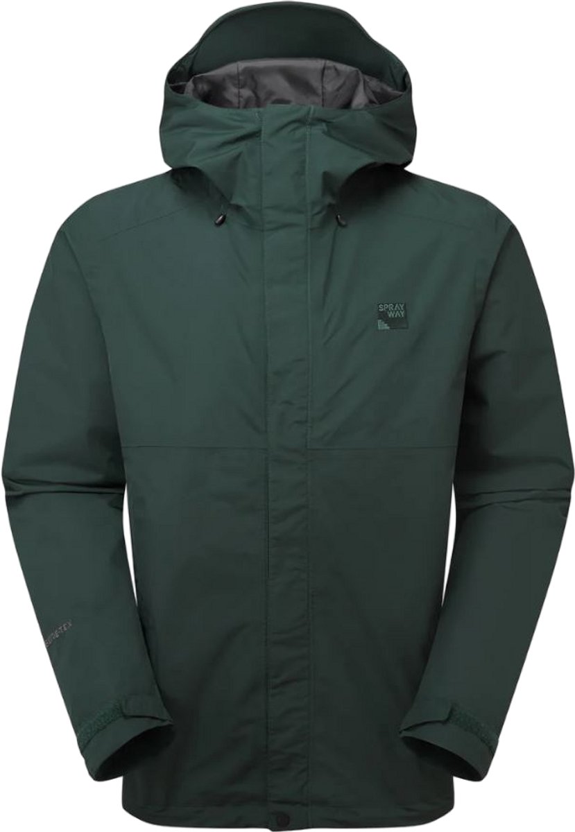 Sprayway Maxen Jas Heren Waterdichte jas Dark Spruce Donkergroen