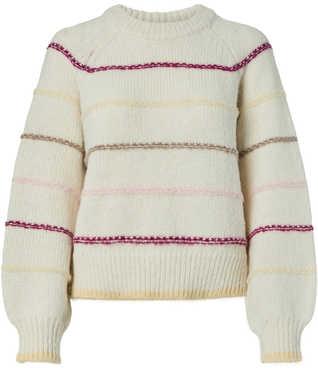 PIECES - PCNELIA LS O-NECK KNIT NOOS BC - Dames - Gebreide truien