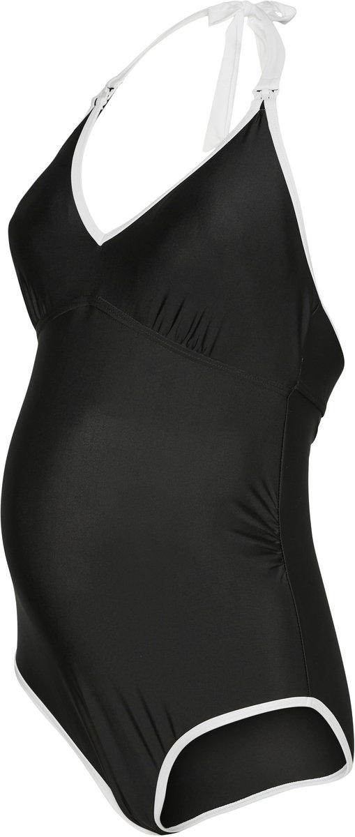 MAMALICIOUS - MLBLAIR HALTER CONTRAST HC SWIMSUIT 2F - Dames - Badpakken
