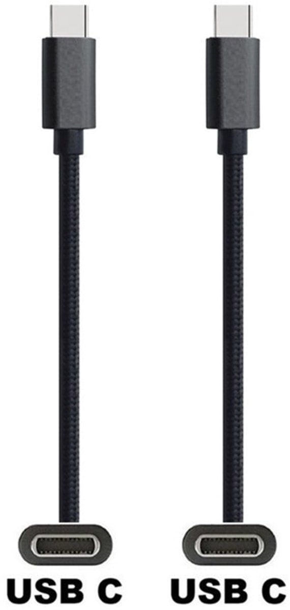 OneOne 1,5m oplaadkabel. Sterke USB C naar C kabel. Stevig laadkabel snoer past op Oppo K10, Reno7 Lite, Reno7 Z 5G, A96, A55s