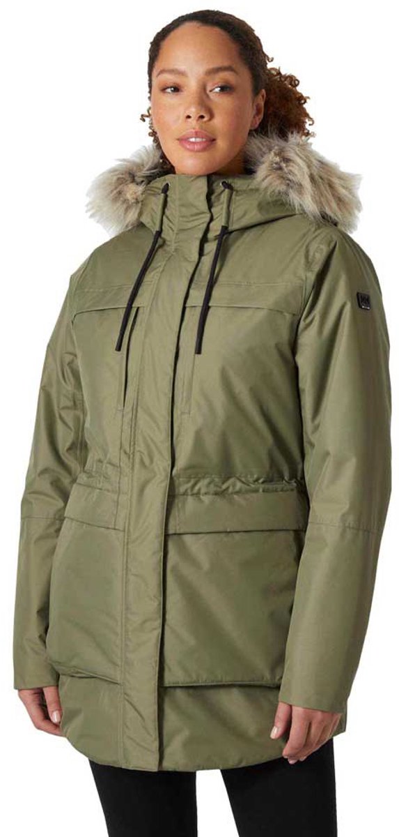 Helly Hansen Coastal Parka Vrouw Groen