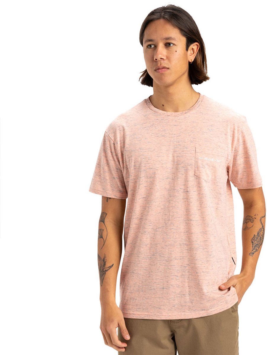 Quiksilver Karakin Spring T-shirt Met Korte Mouwen 2XL Man Peach Parfait