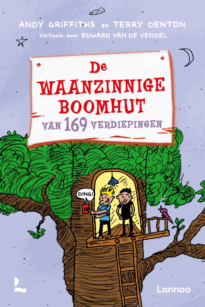 Omslag van De waanzinnige boomhut van 169 verdiepingen