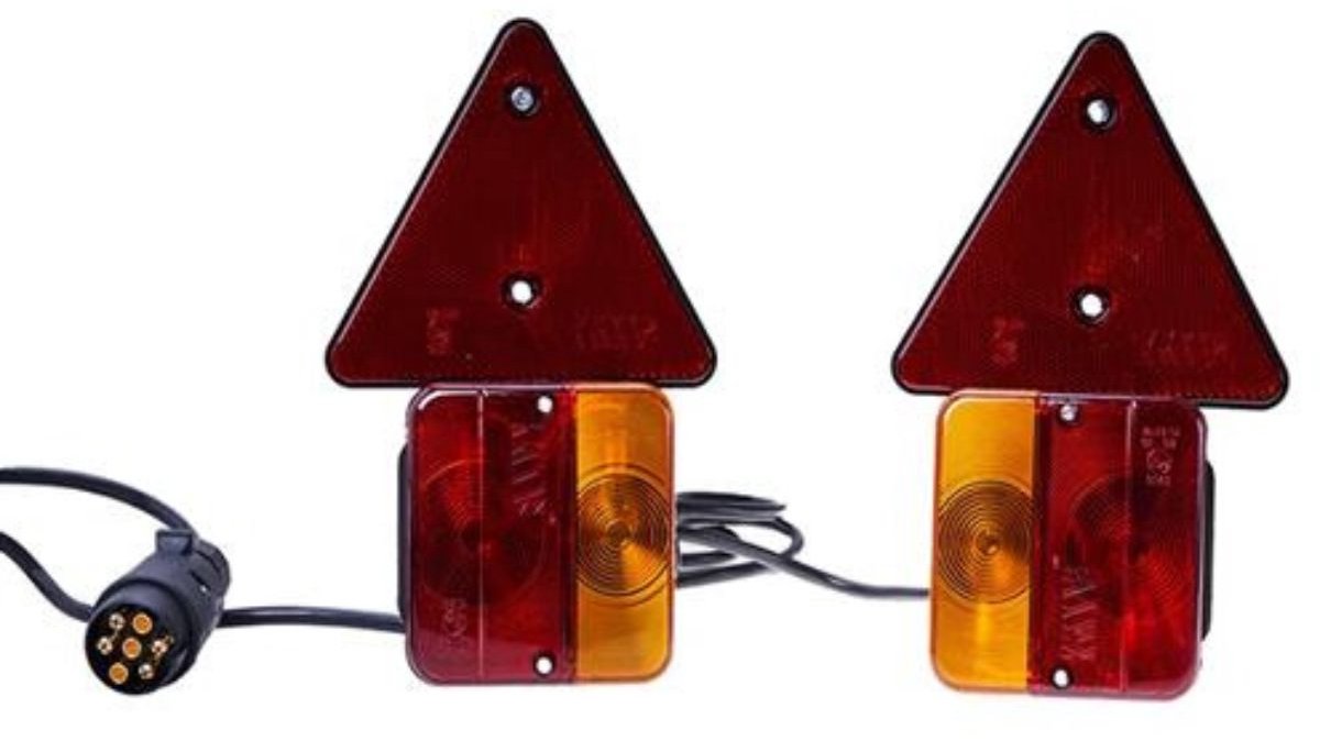 Filmer magneetverlichtingsset voor aanhanger of fietsendrager 12v 6m