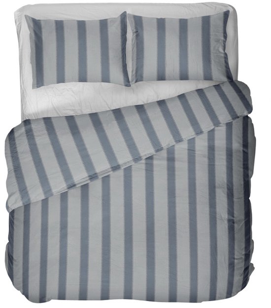 Kayori Mala Dekbedovertrek Flanel - 240x200-220 +2 slopen - Superzacht & Isolerend - Lits-jumeaux - Blauw van Merkloos — afbeelding 2
