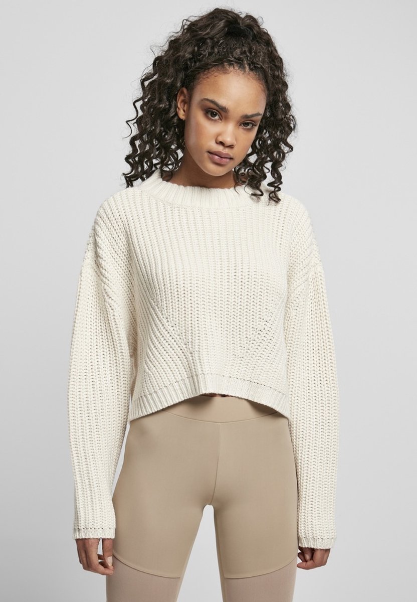 Urban Classics Wide Oversize Sweater/trui M Creme