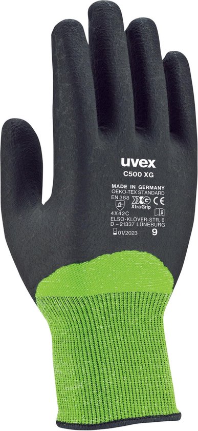 uvex C500 XG 6060011 Gants de protection contre les coupures Taille: 11 EN 388 1 paire(s)