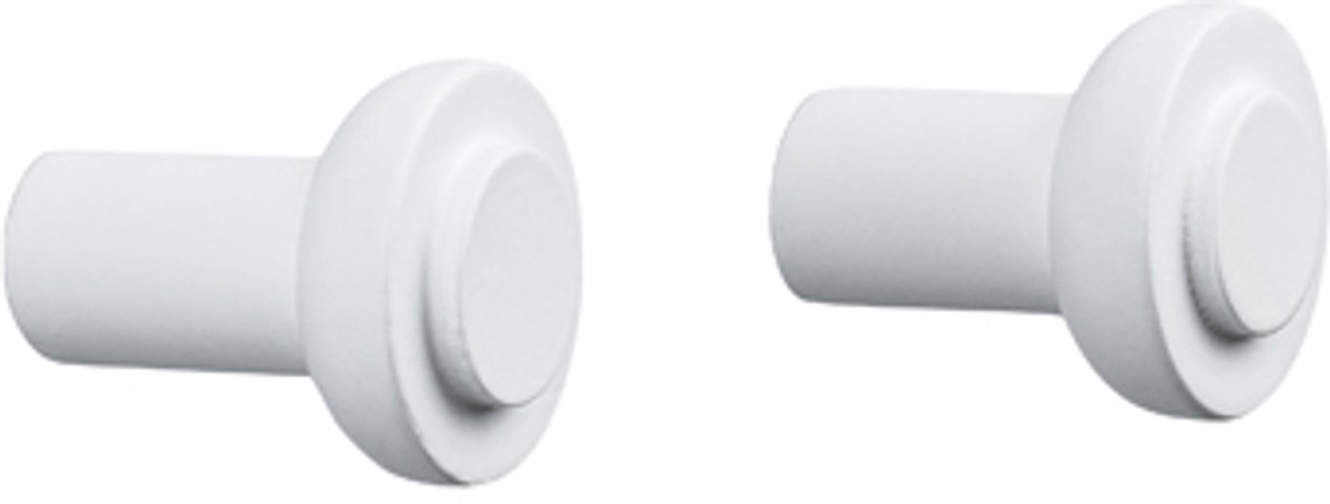 Zone Denmark Sensu Haak Dia 2,5 x 3 cm 2 stuks White