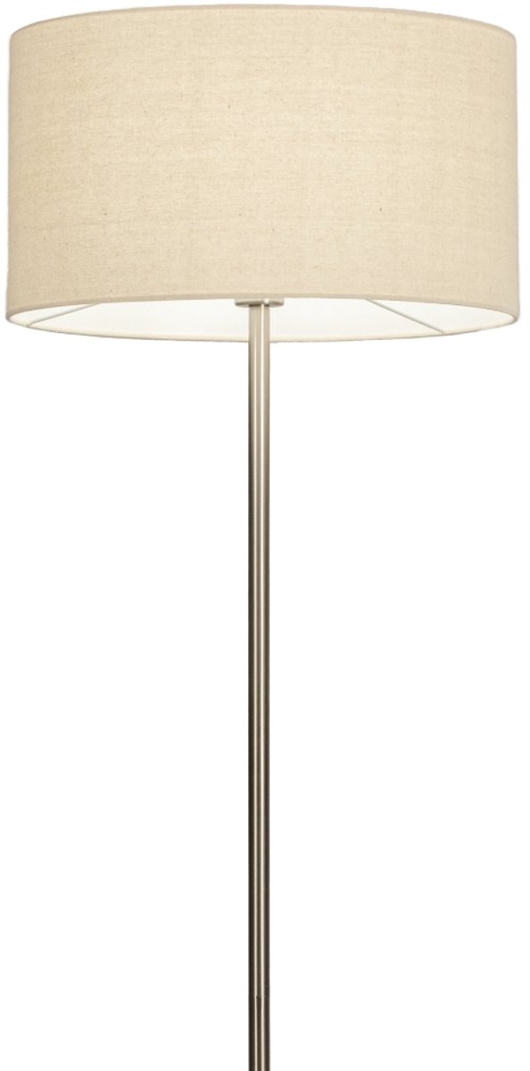 Lumidora Vloerlamp 31268 - REGINA - E27 - Beige - Staalgrijs - Metaal - ⌀ 45 cm