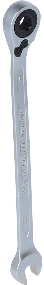 BRILLIANT TOOLS Ratelringsleutel omschakelbaar 6 mm - BT013806