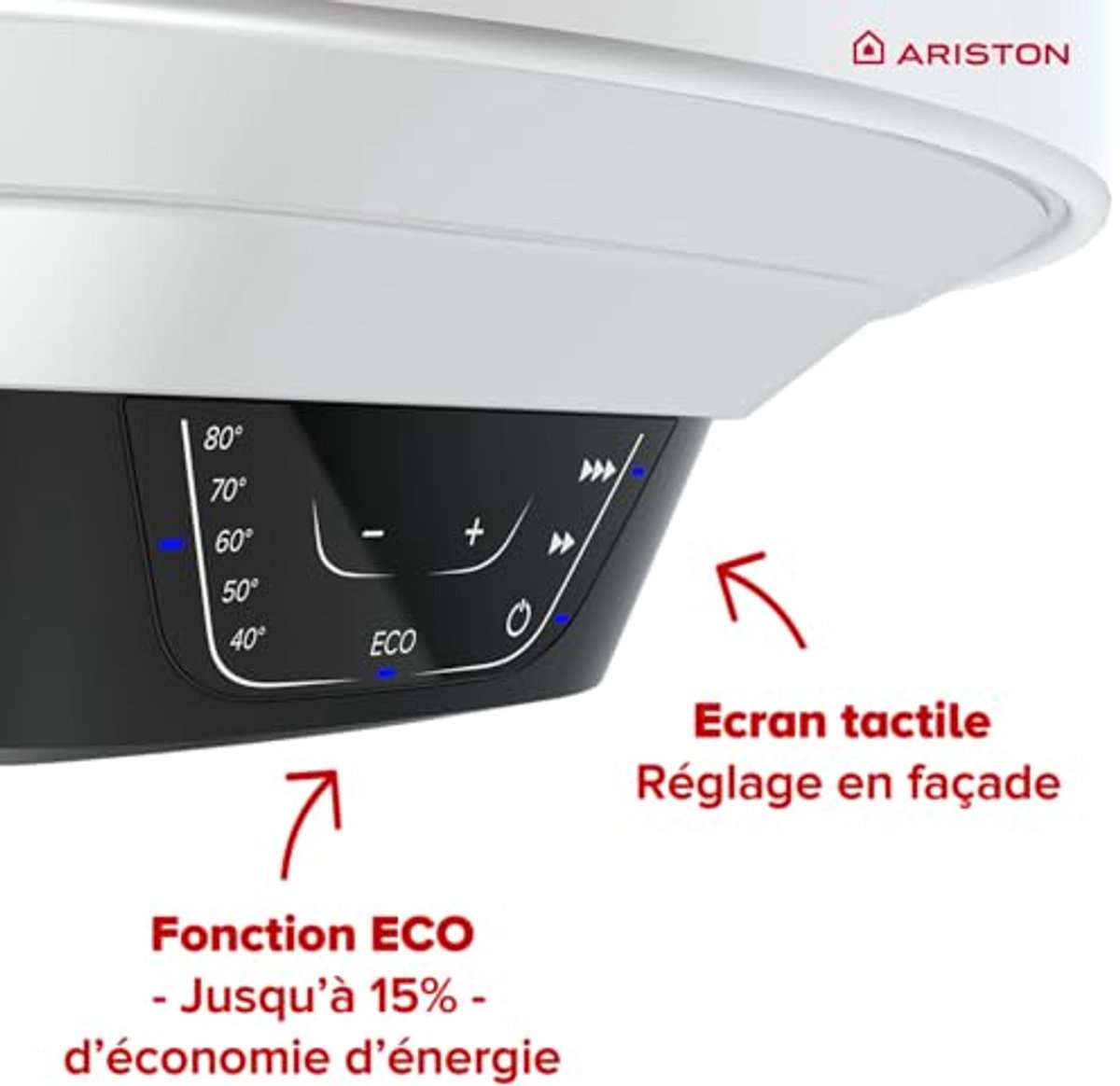 Elektrische Boiler 100 Liter Verticaal met Wandmontage - Ideaal voor Kleine Ruimtes