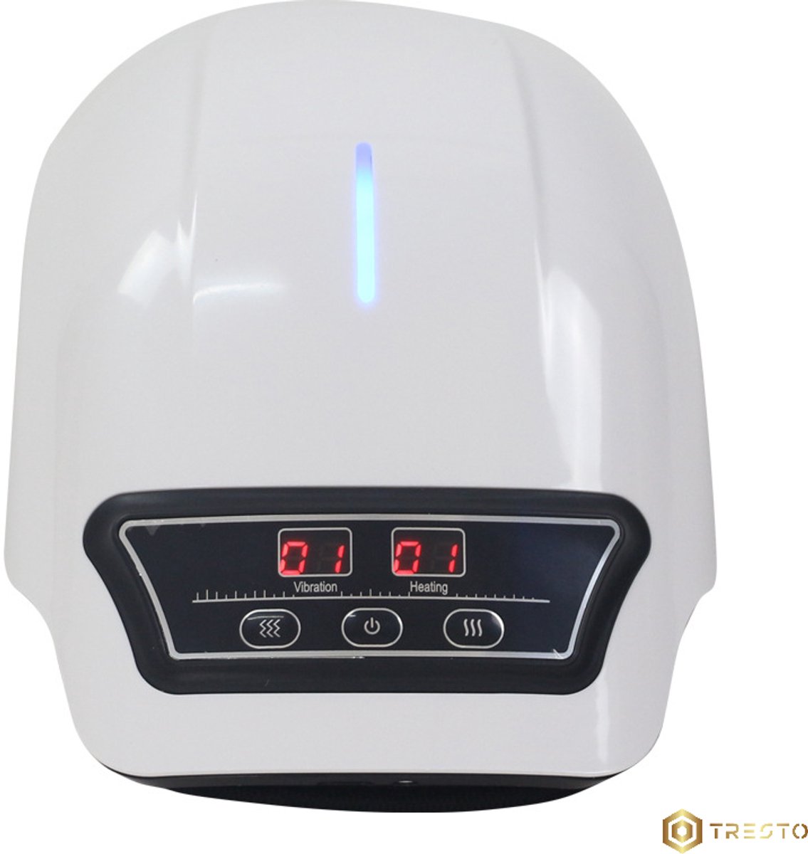 TRESTO - Kniemassage Apparaat - Verwarmde Knie Massager - 9 Standen - Warmte Compressie - Pijnverlichting - Spierherstel - Ouderen - Oplaadbaar