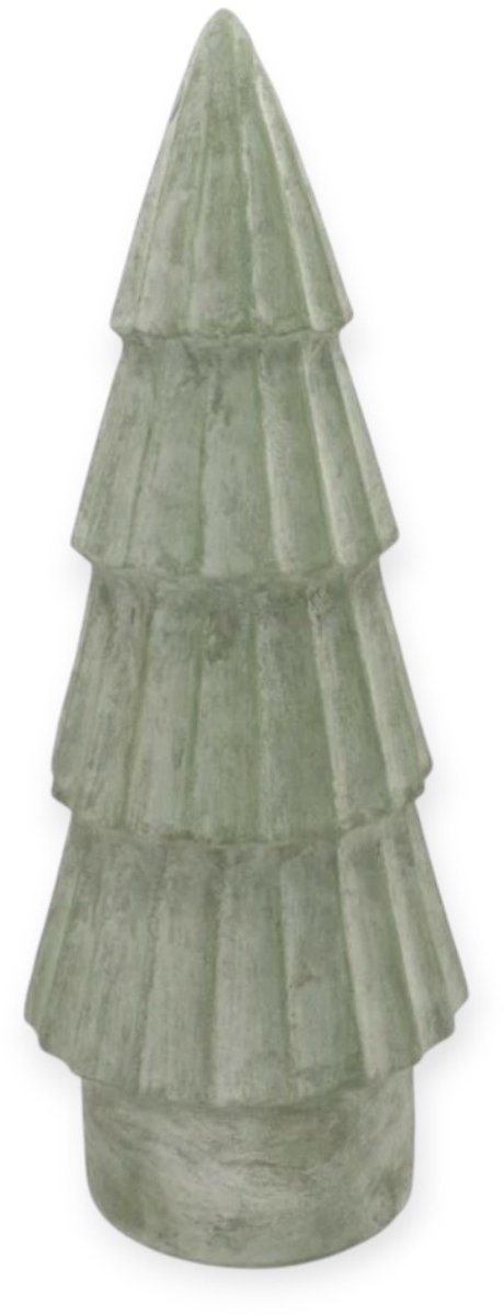 Daan Kromhout – Kerstboom – Boom – Keramiek – Decoratie boom – Groen – 10x10x20cm