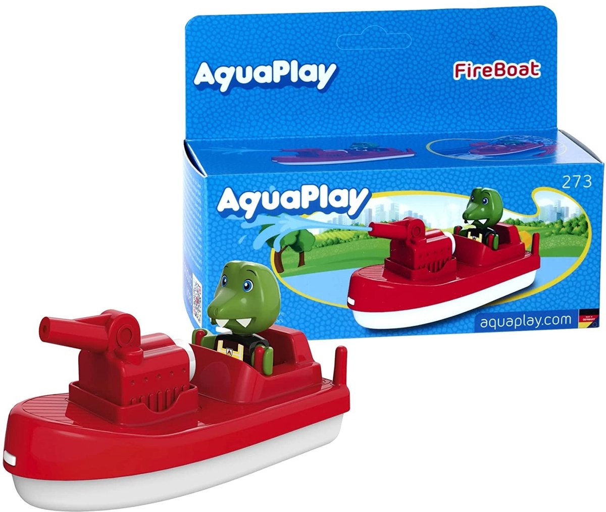 Simba AquaPlay Brandweerboot speelgoedvoertuig thumbnail 2