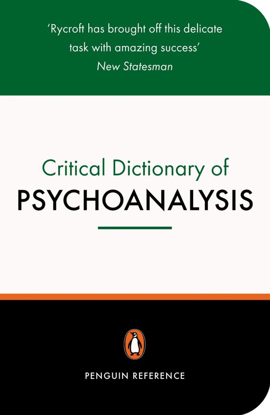 Dictionary Of Psychoanalysis - cover