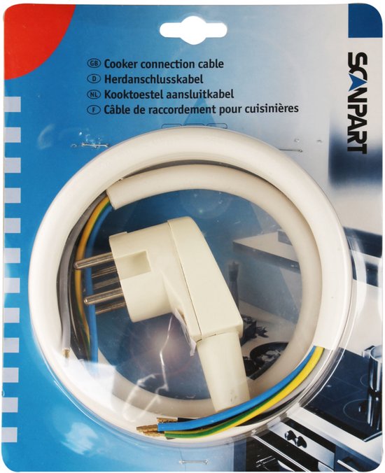 Scanpart Aansluitkabel 5 x 2,5mm + Perilex stekker