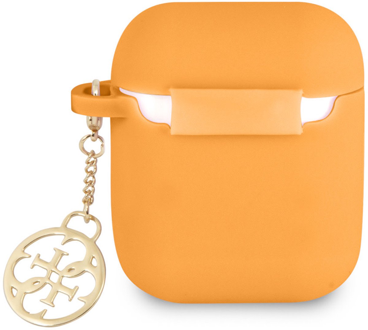 Guess Airpods - Airpods 2 Case - Charm Collection - Orange