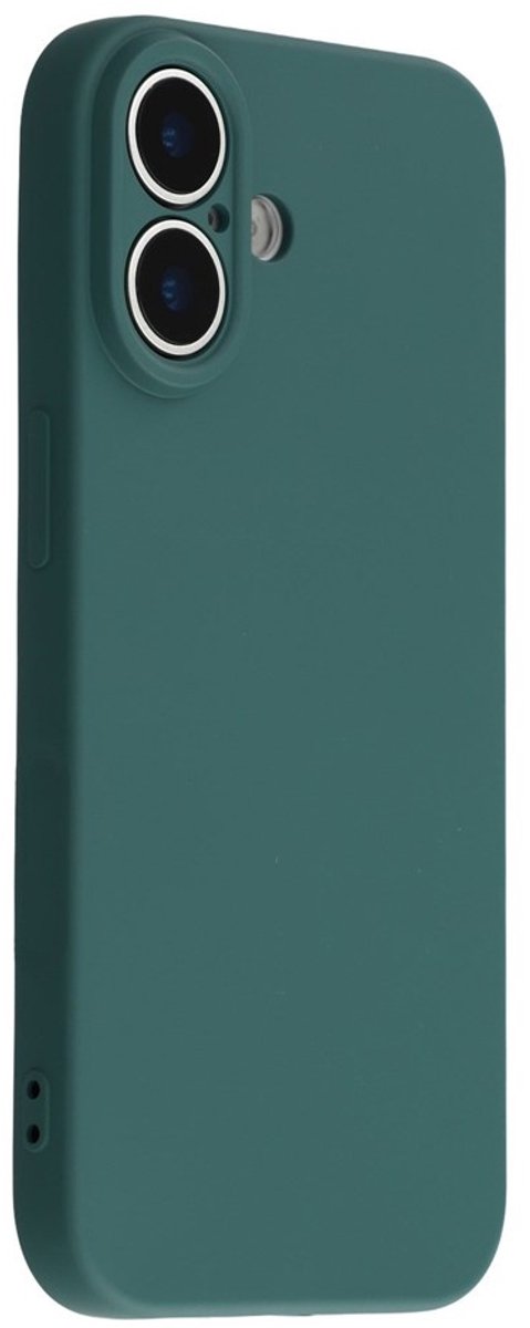 Amorus Hoesje - Geschikt voor iPhone 17 Hoesje - Amorus Colour TPU Back Cover - Everglade Green