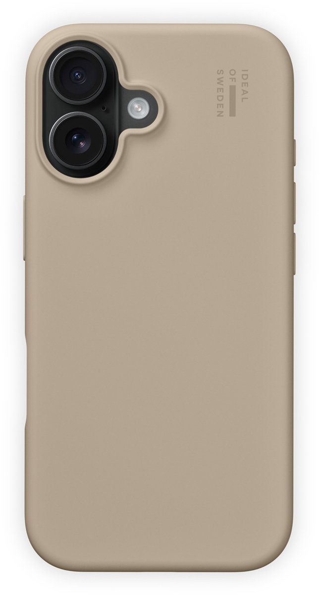 iDeal of Sweden Silicone Case geschikt voor MagSafe geschikt voor iPhone 17 - Beige