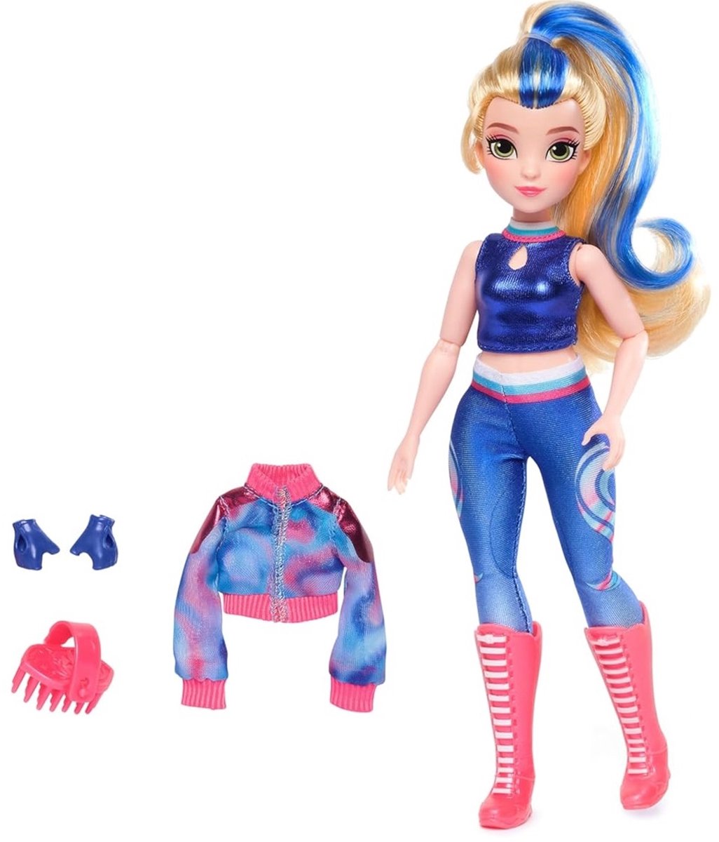 Unicorn Academy – Pop Isabel - met 5 modeaccessoires en borstel — cadeau in Spellen & Speelgoed - foto 4