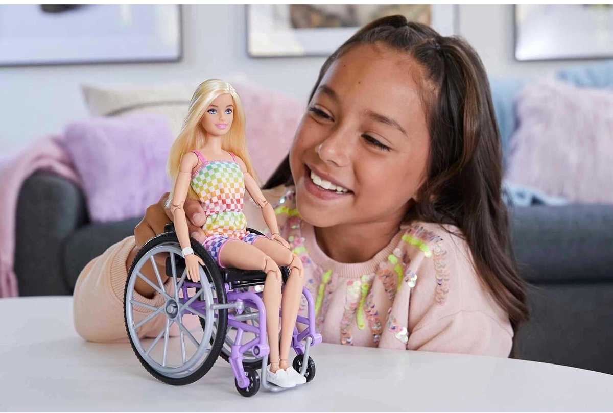 Barbie Fashionista Rolstoel - Modepop — afbeelding 4