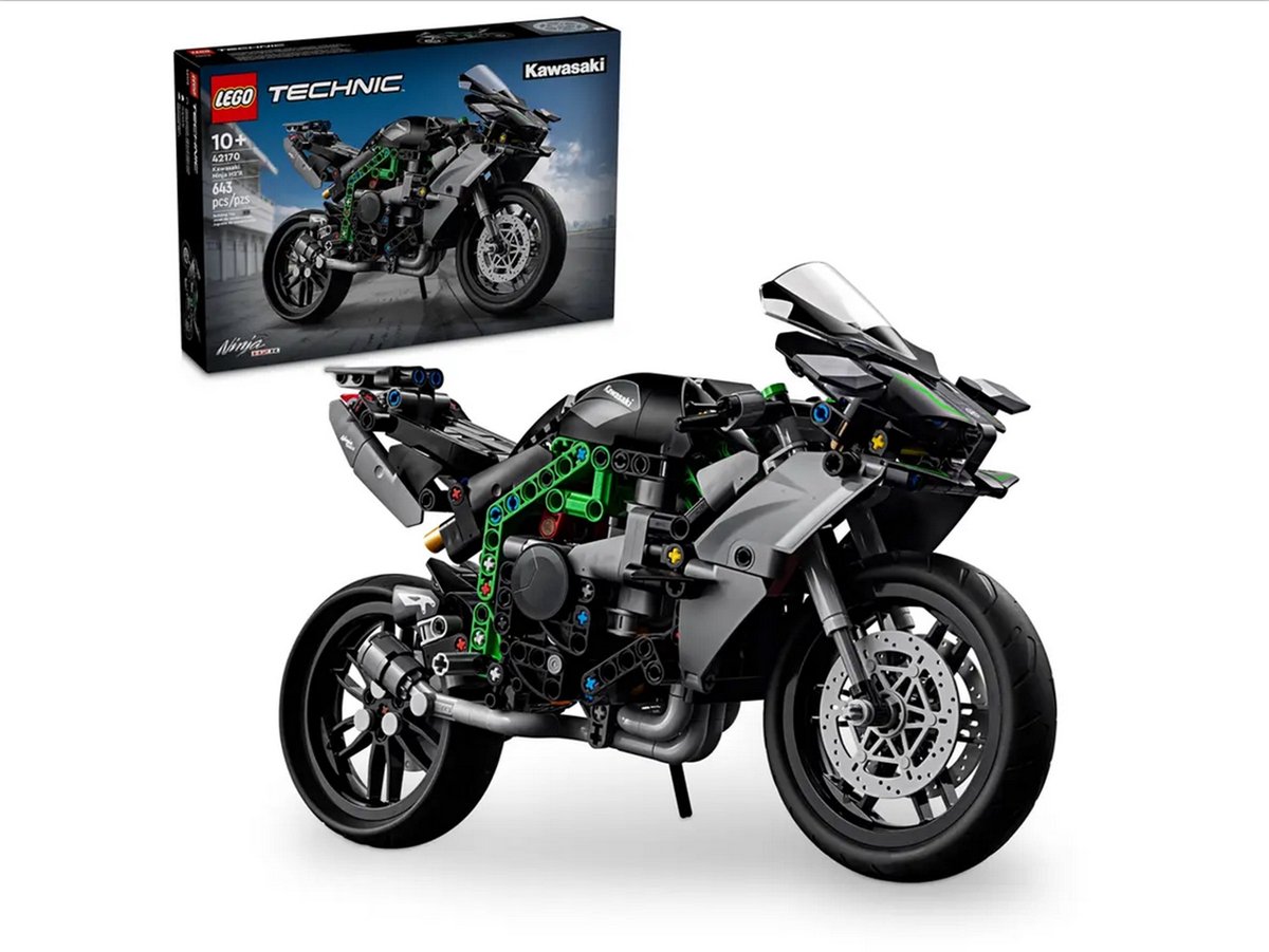 LEGO Technic Kawasaki Ninja H2R motor - 42170 — afbeelding 22
