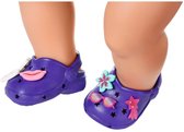 ZAPF CREATION – BABY born 43 cm – badschoenen – Crocs-stijl – pins
