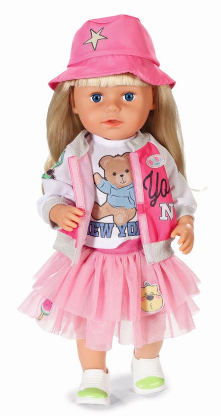 BABY born Deluxe Op reis - Poppenkleding 43 cm