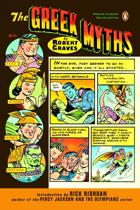 Greek Myths DELUXE - cover