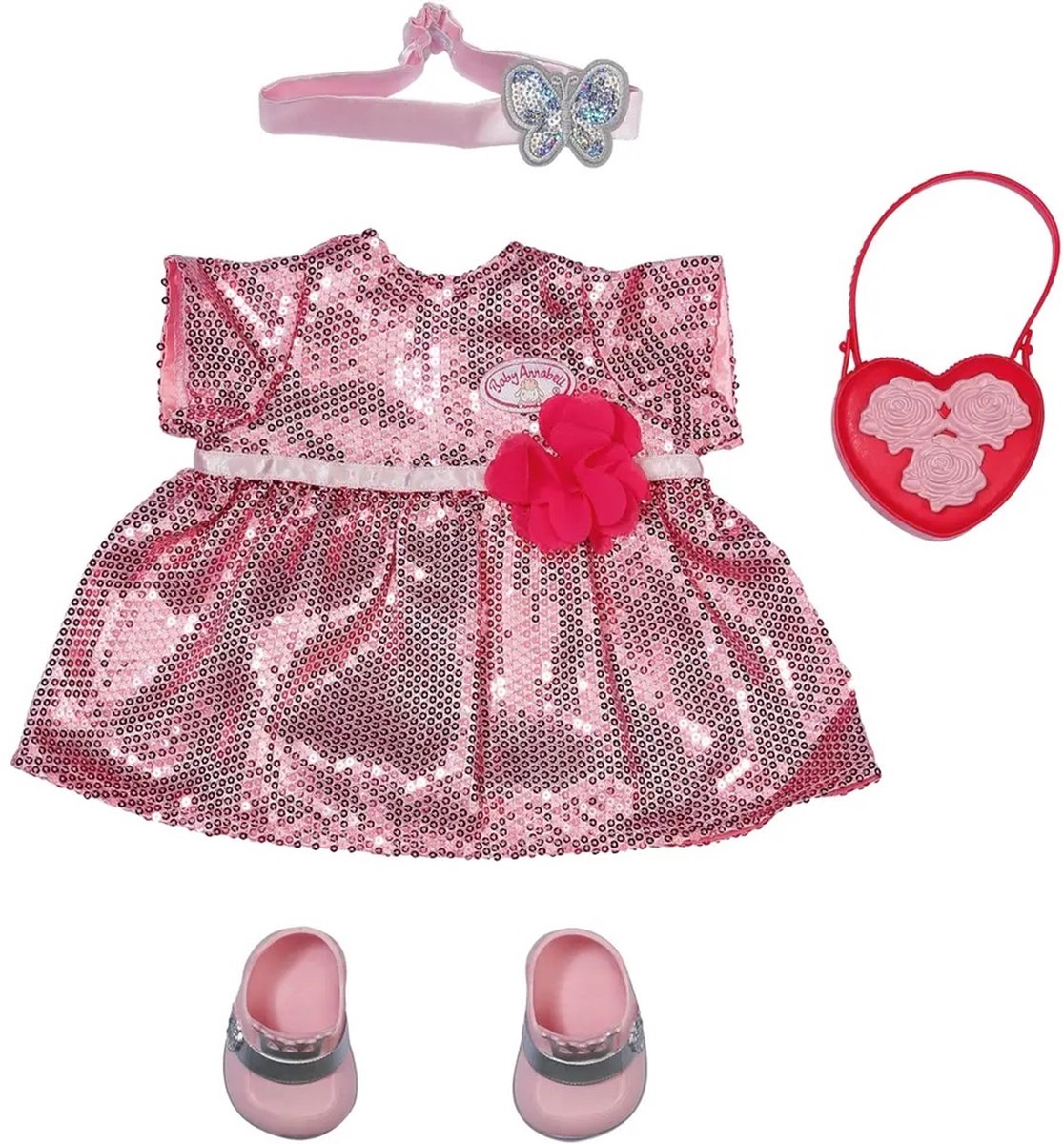 Baby Annabell Deluxe Glamour - Poppenkleding 43cm