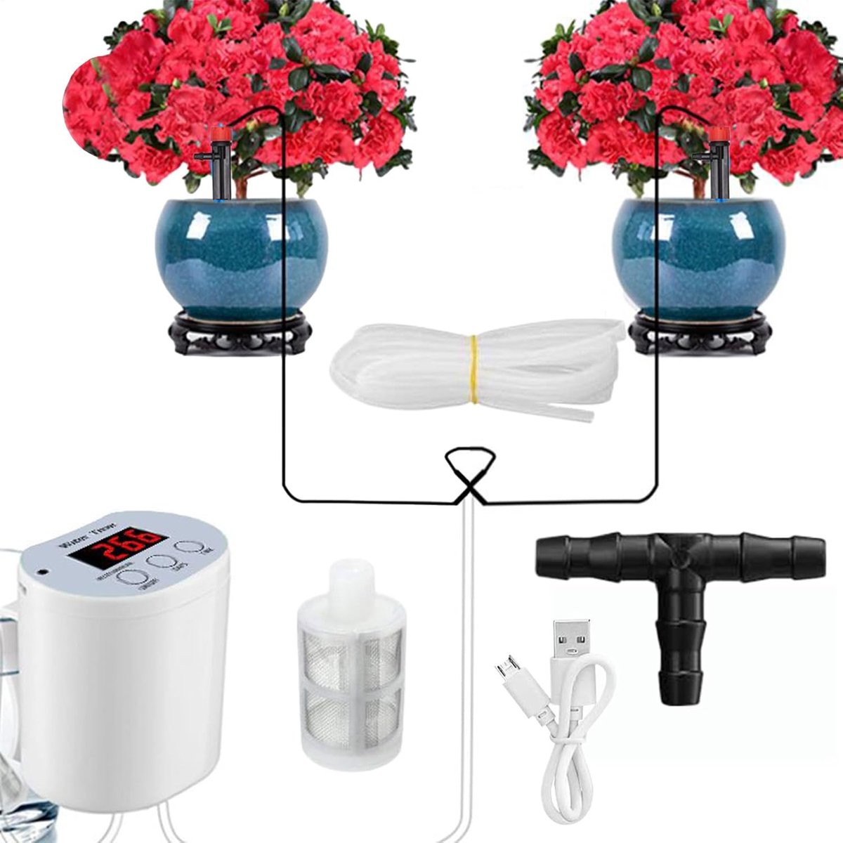 Automatische Plantenirrigatie Systemen voor Tuin en Kas