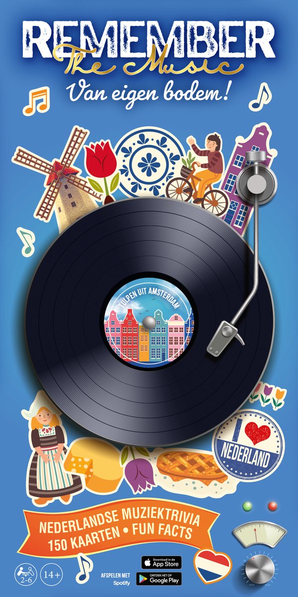 Remember The Music Van Eigen Bodem - Partyspel - Muziekquiz - Nederlandse Hits — cadeau in Partyspellen - foto 8