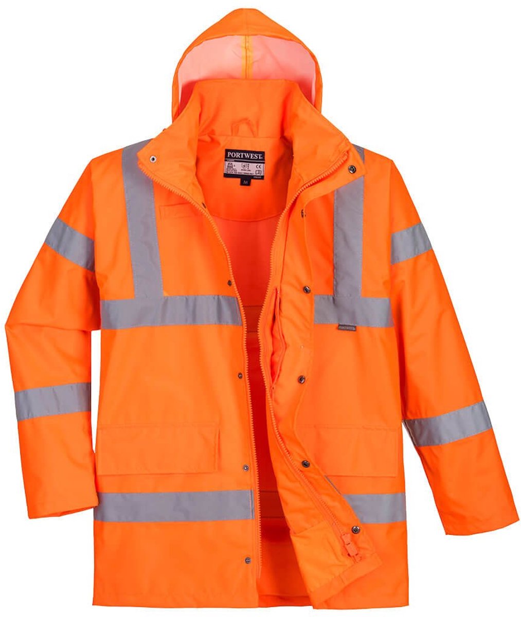 Portwest Hi-Vis Ademend Jack RT60 Oranje