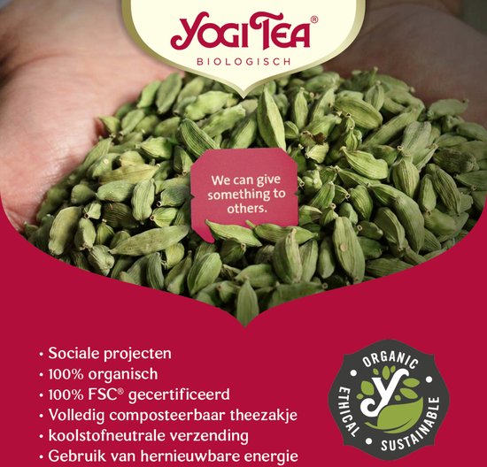 Yogi tea - de 6 nieuwste smaken - 6 pakjes van 17 theezakjes van Merkloos — afbeelding 3