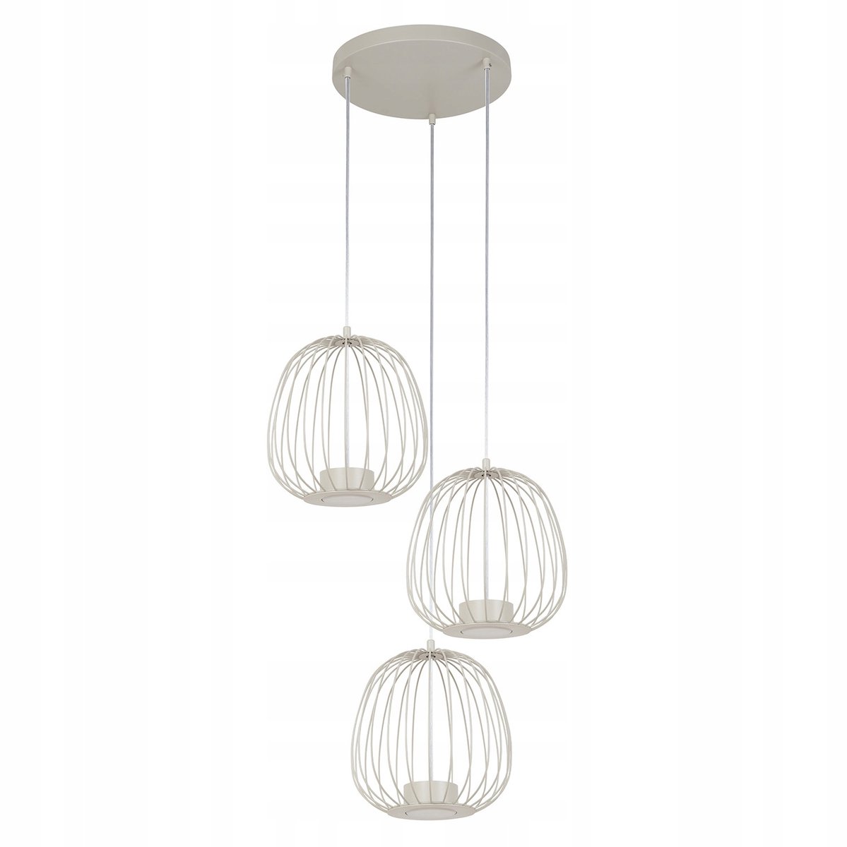 Sigma Bell Plus 3 hanglamp grijs beige - Stijlvol en functioneel