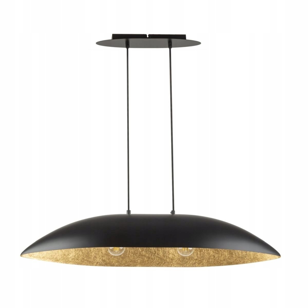 Sigma Gondola M Hanglamp Zwart Goud E27 Modern